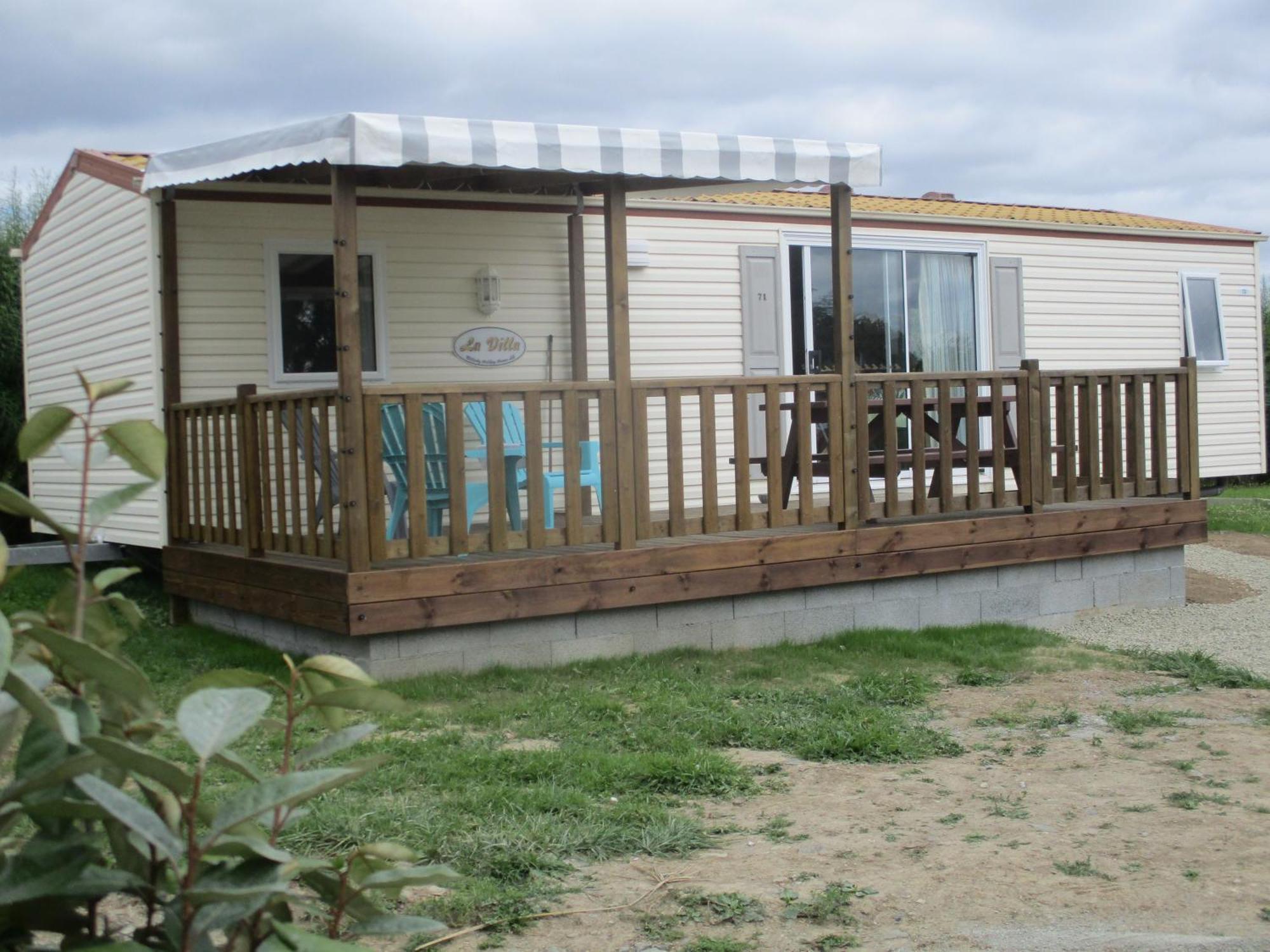 Les Mobile Home De Kerroyal Garlan Dış mekan fotoğraf