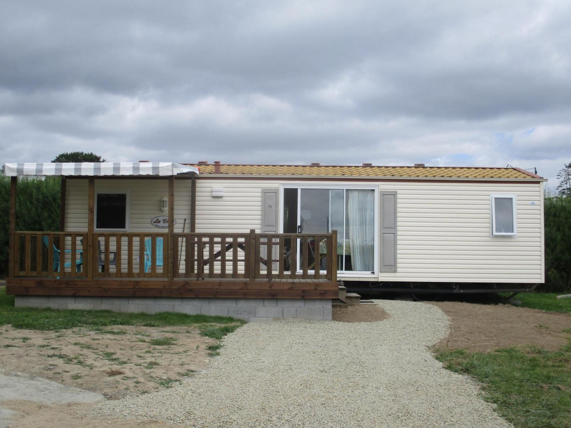 Les Mobile Home De Kerroyal Garlan Dış mekan fotoğraf